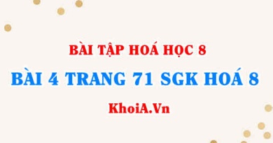 Bài 4 trang 71 SGK Hóa 8: Xác định phần trăm theo khối lượng của nguyên tố, lập công thức hoá học của hợp chất